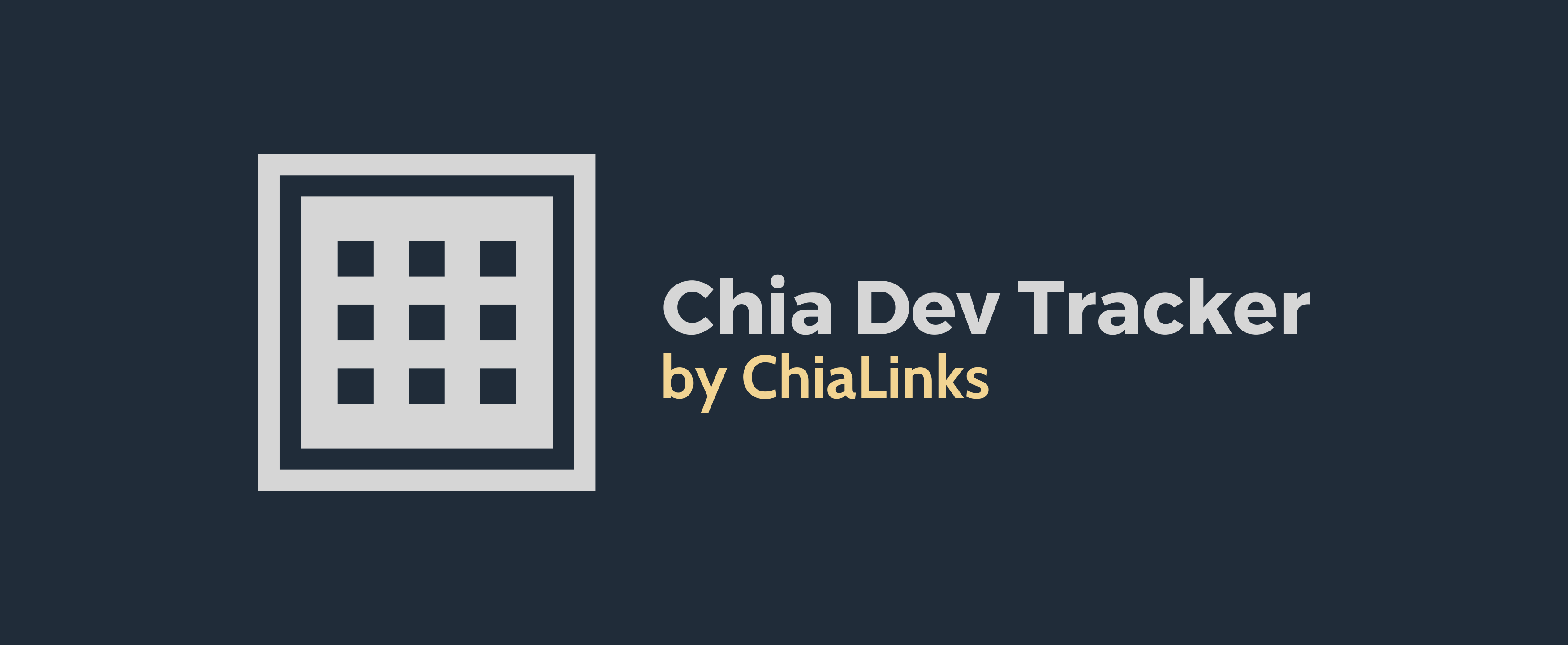 Chia Dev Tracker